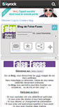 Mobile Screenshot of false-faces.skyrock.com