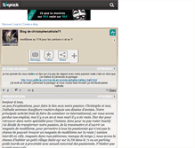 Tablet Screenshot of christophenathalie71.skyrock.com