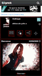 Mobile Screenshot of gothic-poison.skyrock.com