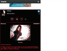 Tablet Screenshot of gothic-poison.skyrock.com