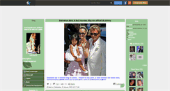 Desktop Screenshot of hallyday54.skyrock.com