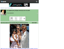 Tablet Screenshot of hallyday54.skyrock.com