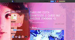 Desktop Screenshot of caro-extra.skyrock.com