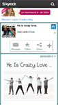 Mobile Screenshot of heiscrazylove.skyrock.com