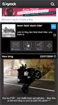 Mobile Screenshot of fatal-stunt-rider.skyrock.com