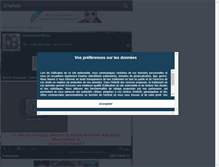 Tablet Screenshot of krimotimeofficiel.skyrock.com