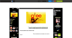 Desktop Screenshot of glee-official-x.skyrock.com