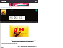 Tablet Screenshot of glee-official-x.skyrock.com