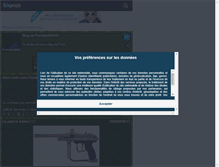 Tablet Screenshot of paintball52410.skyrock.com