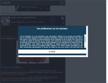 Tablet Screenshot of music-force.skyrock.com