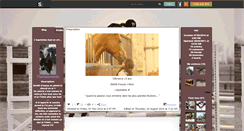 Desktop Screenshot of one-horse-one-life.skyrock.com