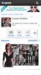 Mobile Screenshot of crystal-children.skyrock.com