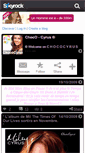 Mobile Screenshot of chococyrus.skyrock.com