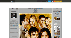 Desktop Screenshot of news-gossipgirl.skyrock.com