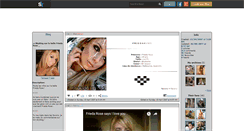 Desktop Screenshot of famous-frieda.skyrock.com
