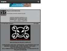 Tablet Screenshot of customridersociety.skyrock.com