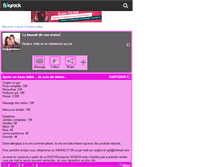 Tablet Screenshot of beautedesongles.skyrock.com