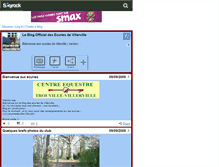 Tablet Screenshot of ecuries-de-villerville14.skyrock.com