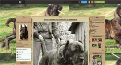Desktop Screenshot of dogo-presa-canario.skyrock.com