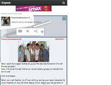 Tablet Screenshot of fictiononedirection1d.skyrock.com