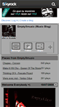 Mobile Screenshot of emptyxmusic.skyrock.com