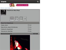 Tablet Screenshot of emptyxmusic.skyrock.com