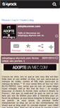 Mobile Screenshot of adoptaguy.skyrock.com