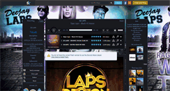 Desktop Screenshot of dj-laps.skyrock.com