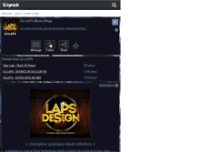 Tablet Screenshot of dj-laps.skyrock.com