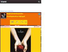 Tablet Screenshot of edward-bella-fascination.skyrock.com