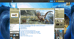 Desktop Screenshot of monster-hunter-3-tri.skyrock.com