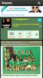 Mobile Screenshot of handball-64340.skyrock.com