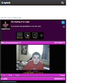 Tablet Screenshot of angelamour.skyrock.com
