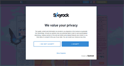 Desktop Screenshot of blogsecretestimations.skyrock.com