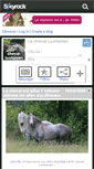 Mobile Screenshot of cheval-lusitanien.skyrock.com