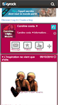 Mobile Screenshot of caroline-costa-musiiic.skyrock.com