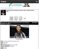 Tablet Screenshot of cristiano-r9.skyrock.com