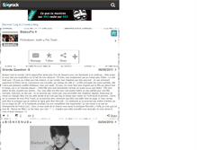 Tablet Screenshot of biebsxfic.skyrock.com