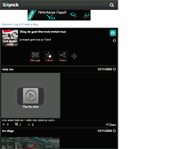 Tablet Screenshot of gael-the-rock-metal-roux.skyrock.com