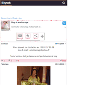 Tablet Screenshot of amelmariage.skyrock.com