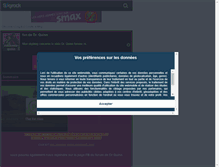 Tablet Screenshot of michaela-quinn.skyrock.com