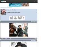 Tablet Screenshot of christophe-willem-lui.skyrock.com