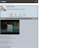 Tablet Screenshot of disney---chansons.skyrock.com