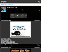 Tablet Screenshot of djloganmixpourvous.skyrock.com