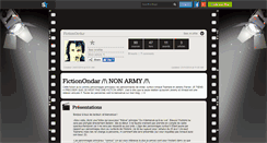Desktop Screenshot of fictionondar.skyrock.com