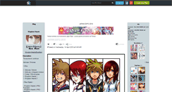 Desktop Screenshot of kingdomheartssorakairi.skyrock.com