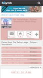 Mobile Screenshot of eclipsesoundtrack-part2.skyrock.com