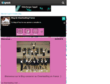 Tablet Screenshot of cheerleadiing-france.skyrock.com
