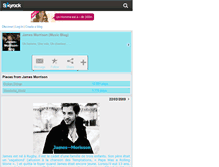 Tablet Screenshot of james-morrison-sing.skyrock.com