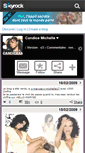 Mobile Screenshot of candicexmichel.skyrock.com